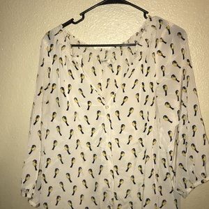 Old Navy button down blouse